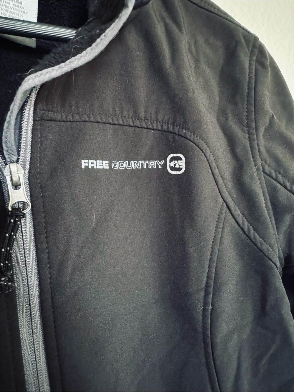 Free Country Black Soft Shell Jacket M - Picture 2 of 5